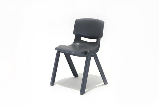 BILLY KIDZ | RESIN STACKABLE CHAIR - GREY 33.5CM by BILLY KIDZ - The Playful Collective