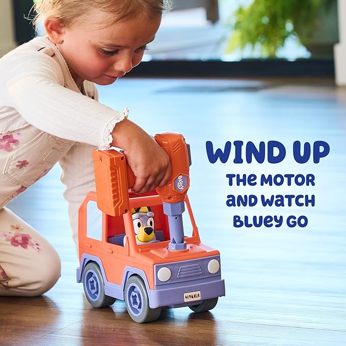 BLUEY | BUILD - A - BUDDY MOTORISED TAKE APART CAR & DRILL by BLUEY - The Playful Collective