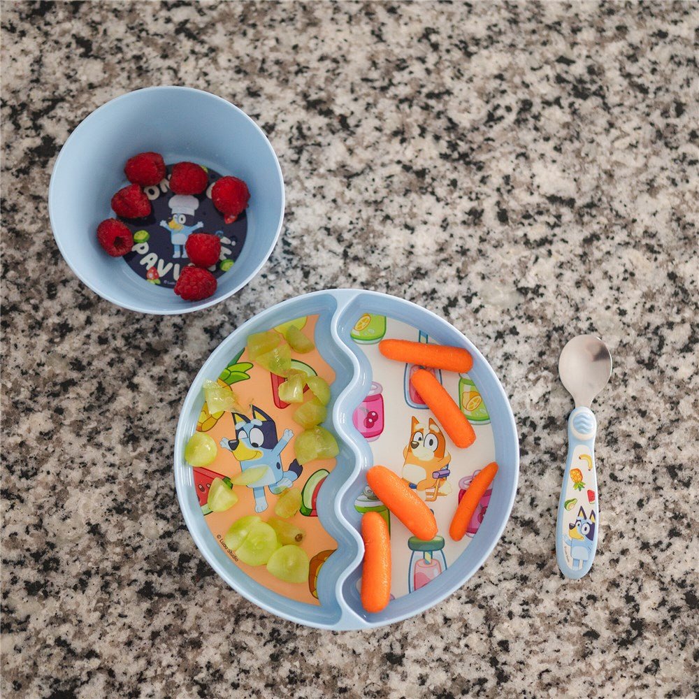 BLUEY | THE FIRST YEARS - 3 PIECE FEEDING SET by BLUEY - The Playful Collective