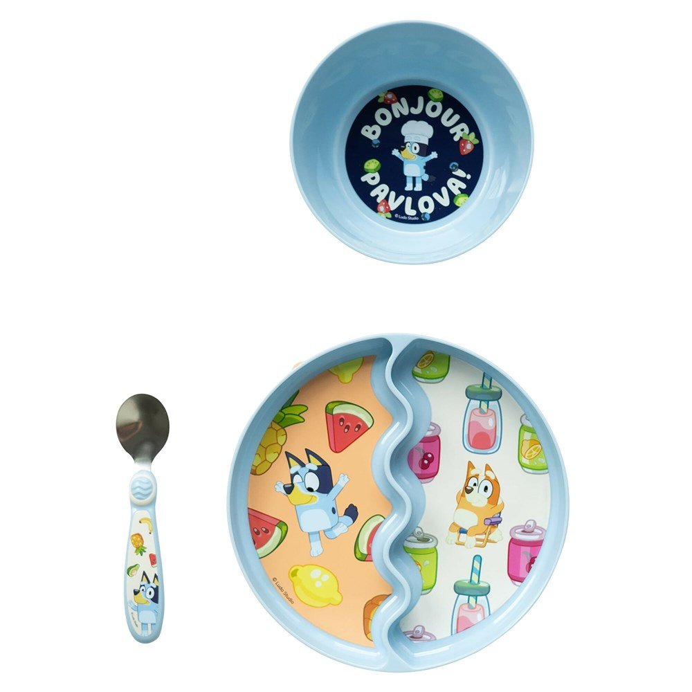 BLUEY | THE FIRST YEARS - 3 PIECE FEEDING SET by BLUEY - The Playful Collective