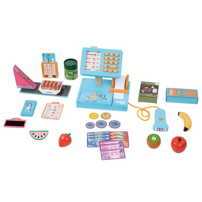 BLUEY | WOODEN CASH REGISTER by BLUEY - The Playful Collective