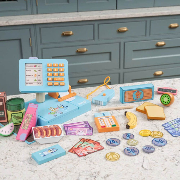 BLUEY | WOODEN CASH REGISTER by BLUEY - The Playful Collective