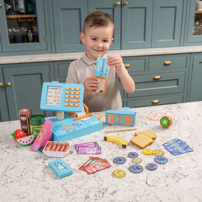 BLUEY | WOODEN CASH REGISTER by BLUEY - The Playful Collective