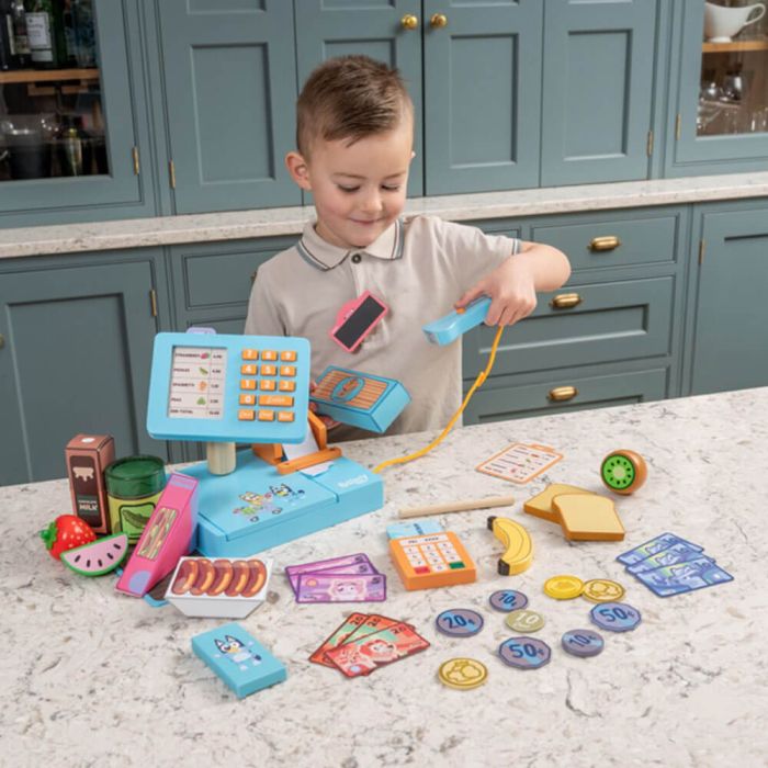 BLUEY | WOODEN CASH REGISTER by BLUEY - The Playful Collective