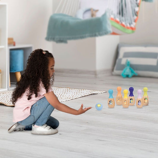 BLUEY | WOODEN SKITTLE SET by BLUEY - The Playful Collective
