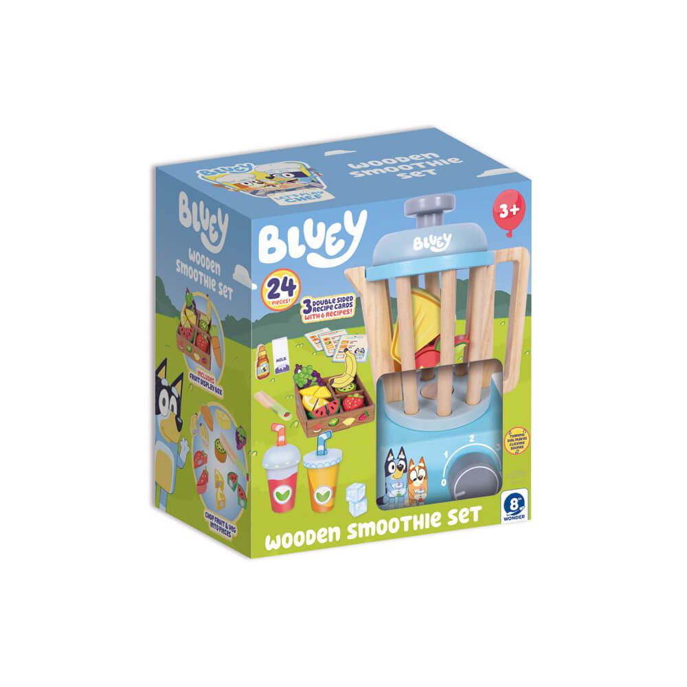 BLUEY | WOODEN SMOOTHIE SET by BLUEY - The Playful Collective