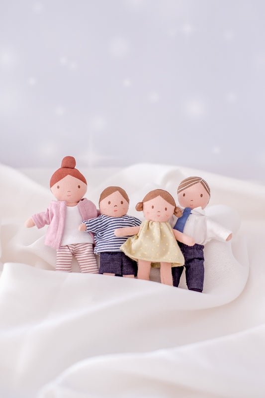 BONIKKA | TINY DOLL FAMILY OF 4 by BONIKKA - The Playful Collective