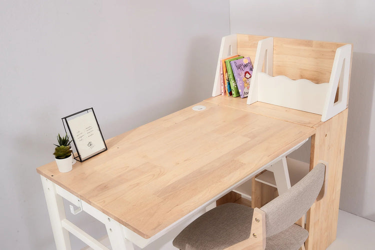 BUNNYTICKLES | CALLA SOLID WOOD STUDY DESK (6-12 YEARS) Melb Pick Up by BUNNYTICKLES - The Playful Collective