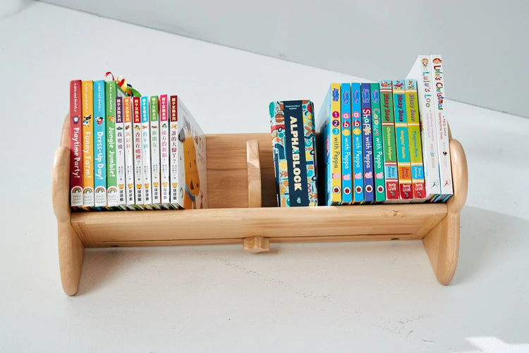 BUNNYTICKLES | MESASILLA 2-IN-1 TABLETOP BOOK RACK & PAPER ROLL HOLDER Melb Pick Up by BUNNYTICKLES - The Playful Collective