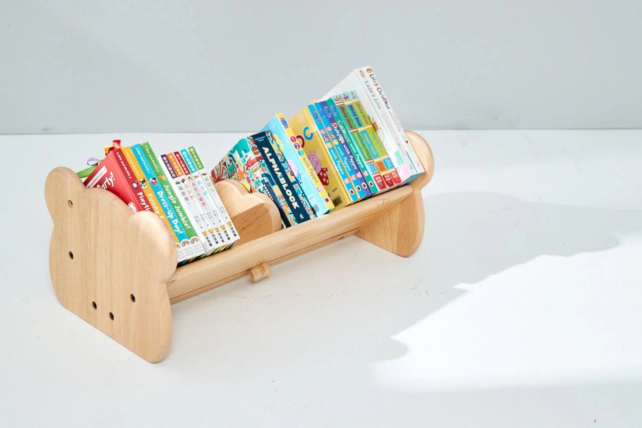 BUNNYTICKLES | MESASILLA 2-IN-1 TABLETOP BOOK RACK & PAPER ROLL HOLDER Melb Pick Up by BUNNYTICKLES - The Playful Collective