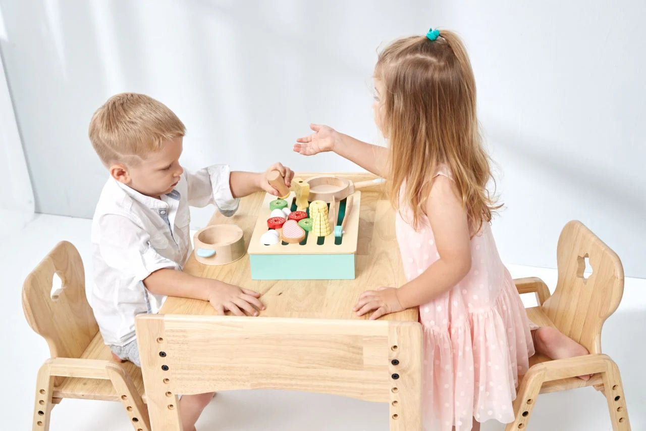 BUNNYTICKLES | MESASILLA PRIMARY ADJUSTABLE TABLE SET Melb Pick UpBear by BUNNYTICKLES - The Playful Collective