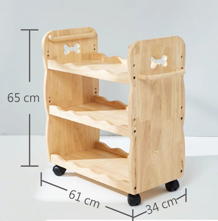 BUNNYTICKLES | MESASILLA SOLID WOOD TROLLEY Melb Pick Up by BUNNYTICKLES - The Playful Collective