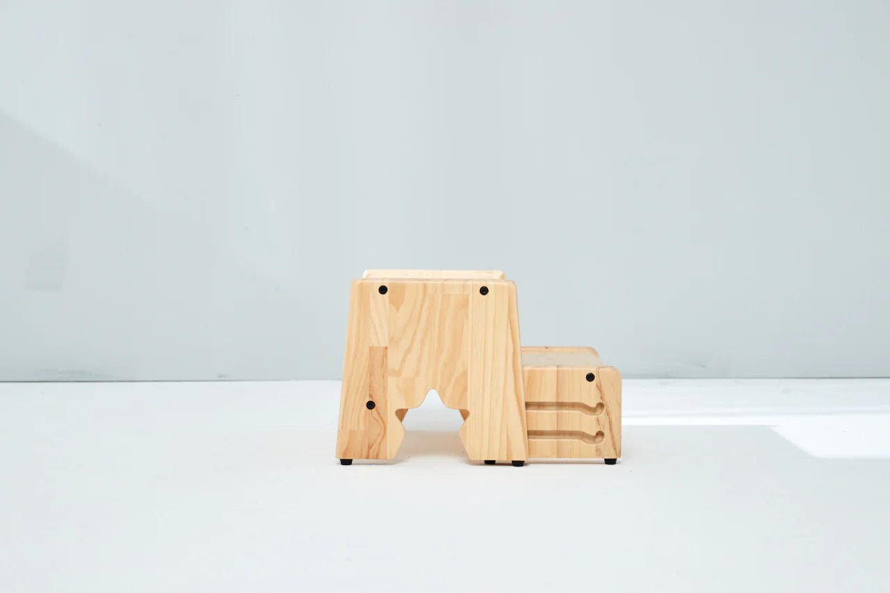 BUNNYTICKLES | MESASILLA SOLID WOODEN STEP STOOL Melb Pick UpStar by BUNNYTICKLES - The Playful Collective