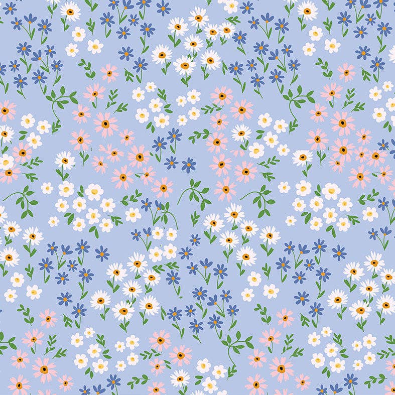 CHINO CLUB | BLUE FLORAL KIDS KEEP CUP 8OZ by CHINO CLUB - The Playful Collective