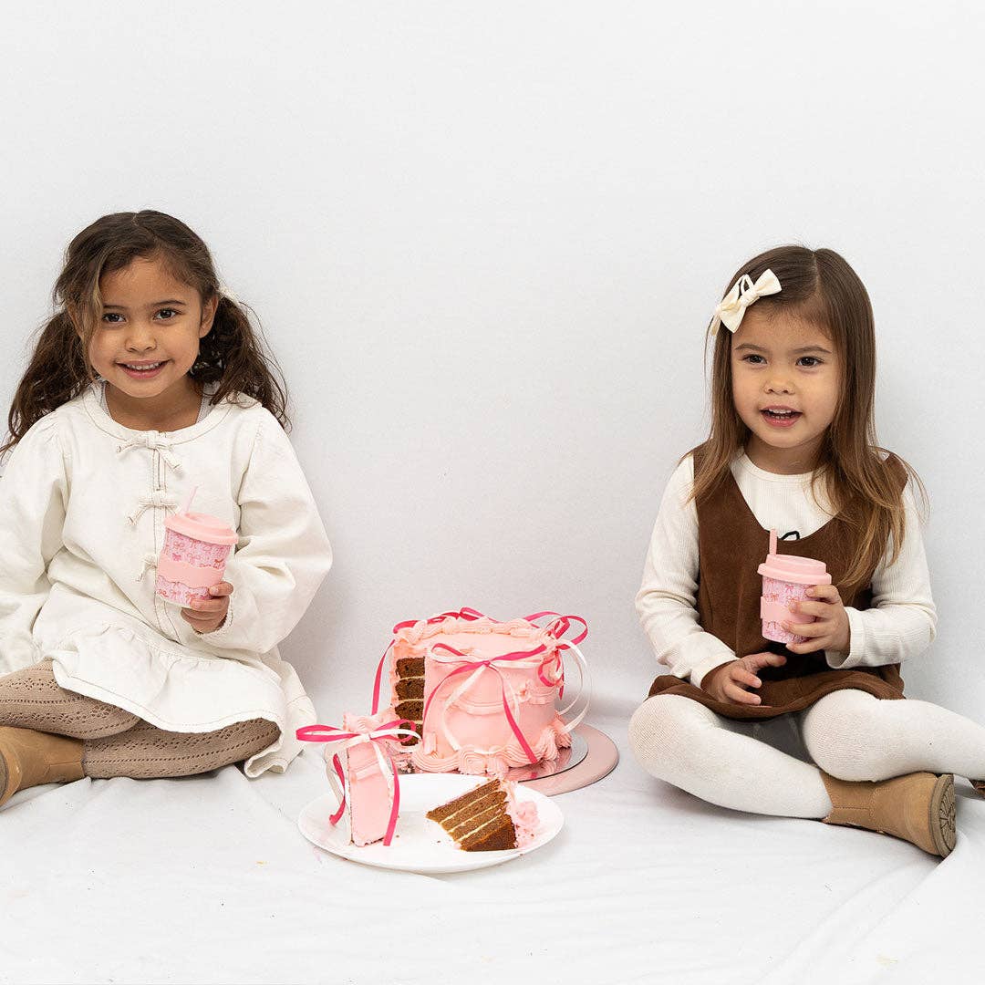 CHINO CLUB | BOWS KIDS KEEP CUP 8OZ by CHINO CLUB - The Playful Collective