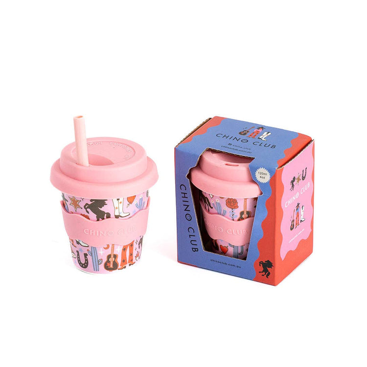 CHINO CLUB | COWGIRL BABYCINO CUP 4OZ by CHINO CLUB - The Playful Collective