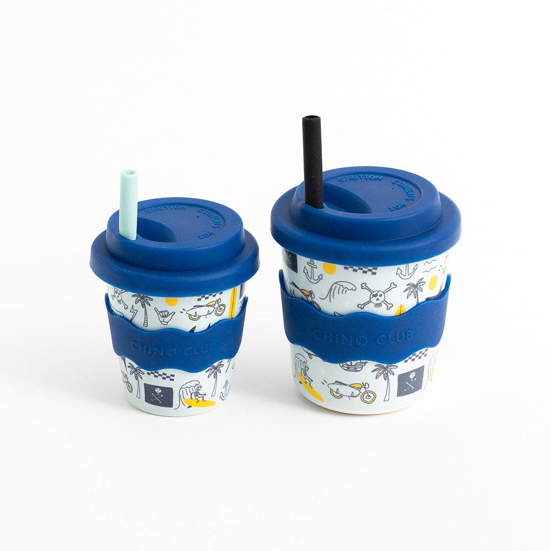 CHINO CLUB | RAD TIMES KIDS KEEP CUP 8OZ by CHINO CLUB - The Playful Collective