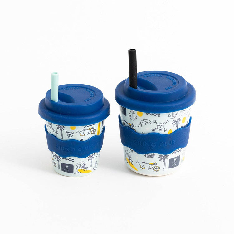CHINO CLUB | RAD TIMES KIDS KEEP CUP 8OZ by CHINO CLUB - The Playful Collective