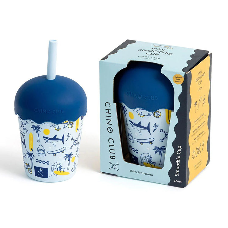 CHINO CLUB | RAD TIMES MINI SMOOTHIE CUP & STRAW by CHINO CLUB - The Playful Collective