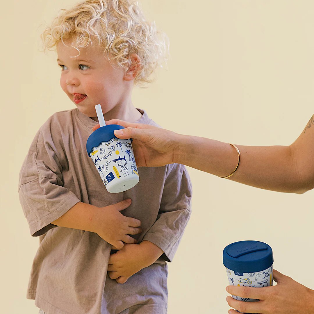 CHINO CLUB | RAD TIMES MINI SMOOTHIE CUP & STRAW by CHINO CLUB - The Playful Collective