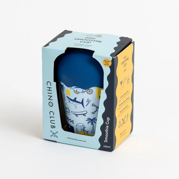 CHINO CLUB | RAD TIMES MINI SMOOTHIE CUP & STRAW by CHINO CLUB - The Playful Collective