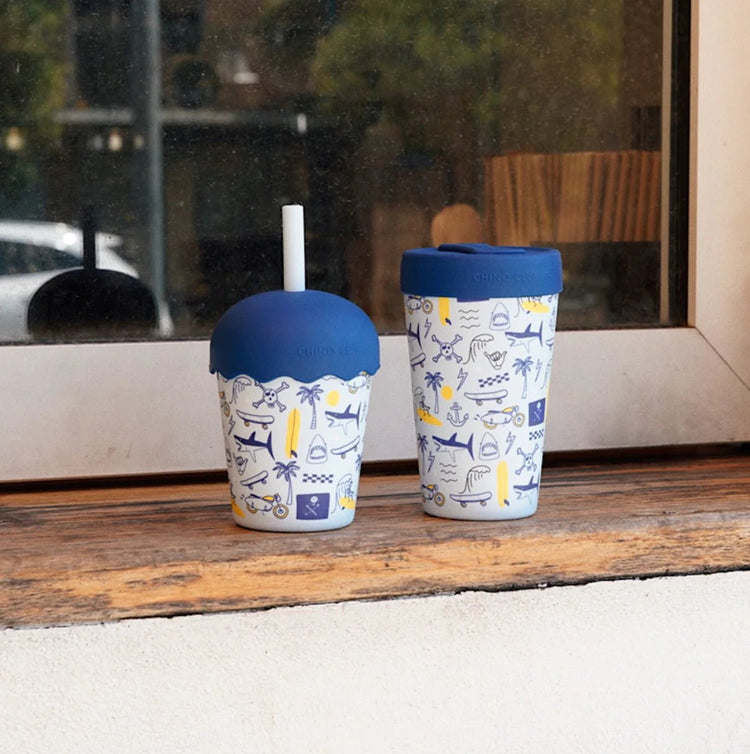 CHINO CLUB | RAD TIMES MINI SMOOTHIE CUP & STRAW by CHINO CLUB - The Playful Collective