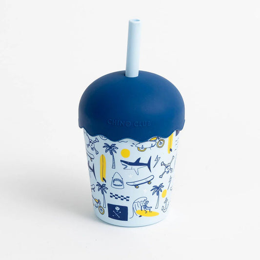 CHINO CLUB | RAD TIMES MINI SMOOTHIE CUP & STRAW by CHINO CLUB - The Playful Collective