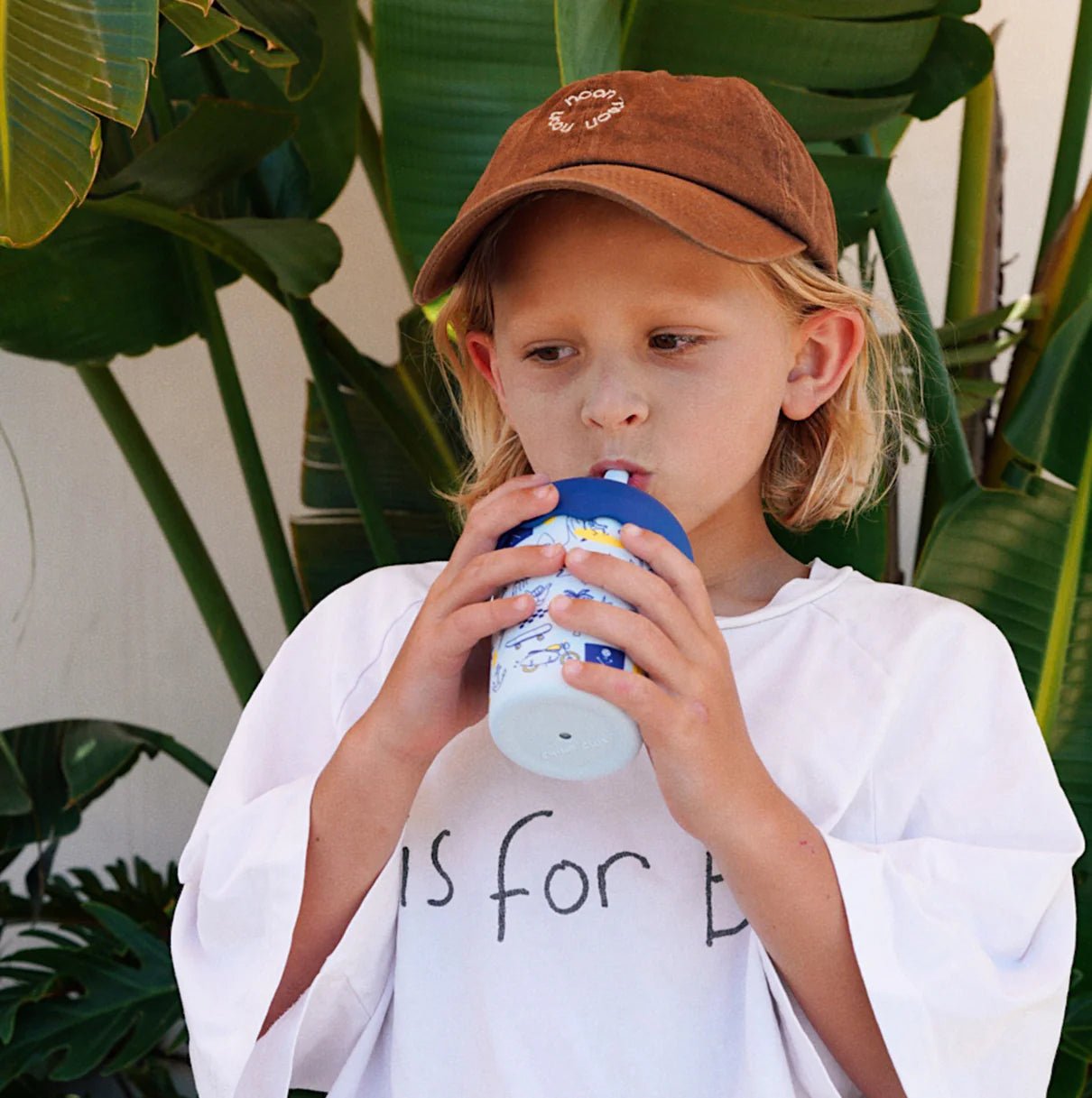CHINO CLUB | RAD TIMES MINI SMOOTHIE CUP & STRAW by CHINO CLUB - The Playful Collective
