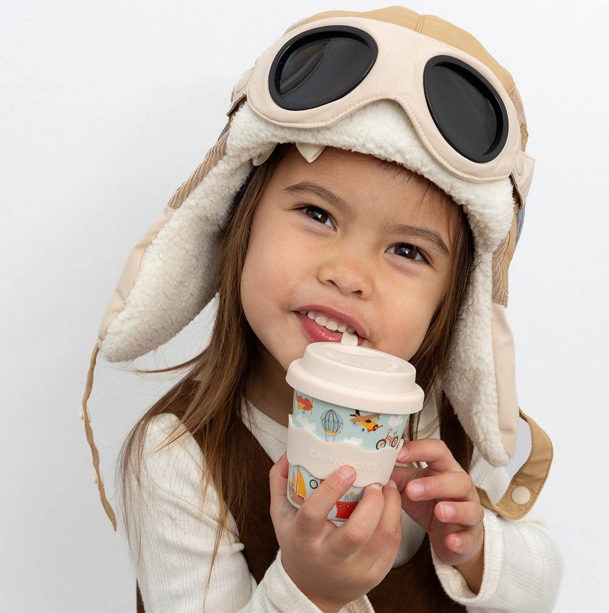CHINO CLUB | VEHICLES BABYCINO CUP 4OZ by CHINO CLUB - The Playful Collective