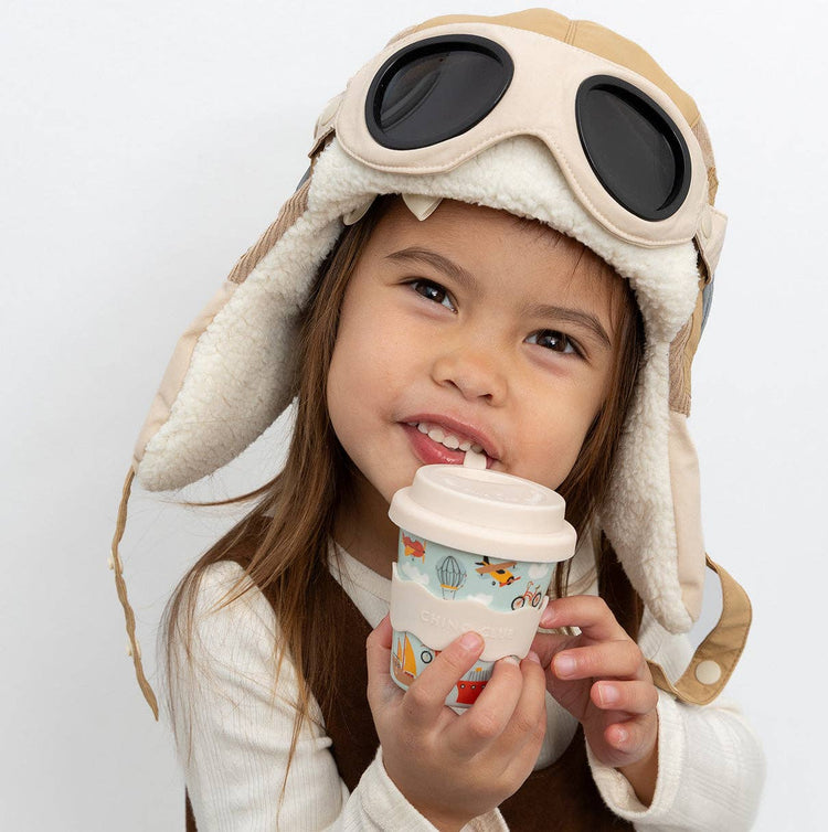 CHINO CLUB | VEHICLES BABYCINO CUP 4OZ by CHINO CLUB - The Playful Collective