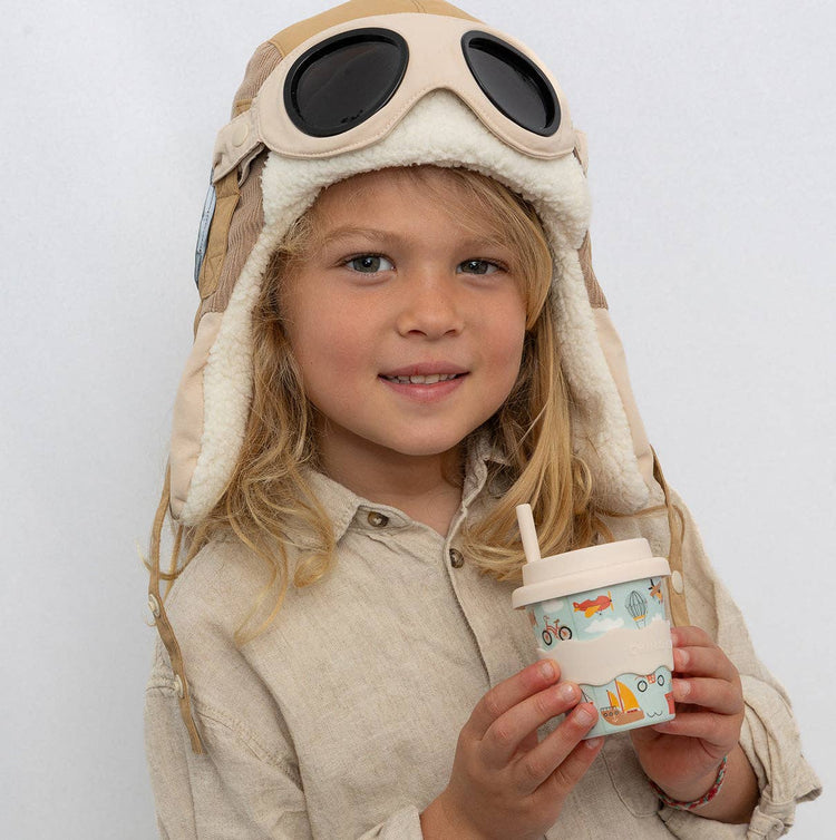CHINO CLUB | VEHICLES BABYCINO CUP 4OZ by CHINO CLUB - The Playful Collective