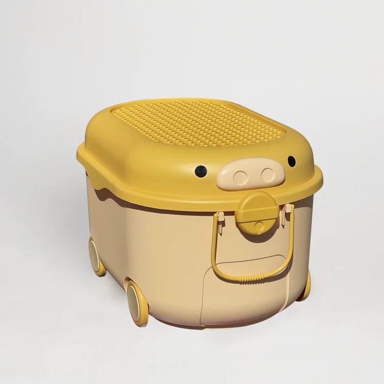 COWRIE & CONCH | RIDE A LONG STORAGE - PIG *PRE - ORDER* LargePopcorn Yellow by COWRIE & CONCH - The Playful Collective