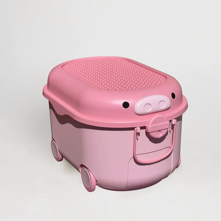 COWRIE & CONCH | RIDE A LONG STORAGE - PIG *PRE - ORDER* LargePowder Pink by COWRIE & CONCH - The Playful Collective