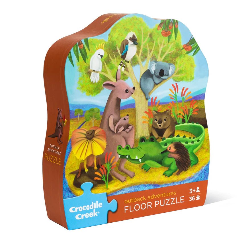 CROCODILE CREEK | CLASSIC FLOOR PUZZLE 36 PIECE - OUTBACK ADVENTURES by CROCODILE CREEK - The Playful Collective