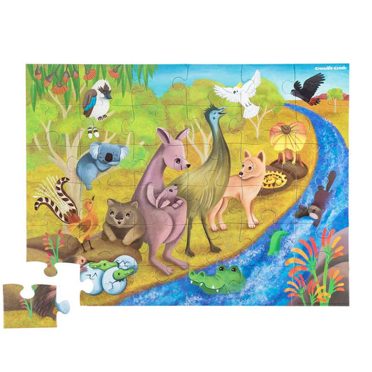 CROCODILE CREEK | CLASSIC FLOOR PUZZLE 36 PIECE - OUTBACK ADVENTURES by CROCODILE CREEK - The Playful Collective