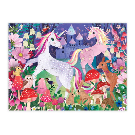 CROCODILE CREEK | LITTLE BUILDING PUZZLE 24 PC - UNICORN CASTLE by CROCODILE CREEK - The Playful Collective