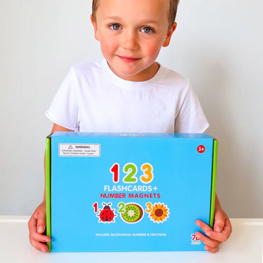 CURIOUS COLUMBUS | FLASHCARDS & 123 MAGNETIC NUMBERS by CURIOUS COLUMBUS - The Playful Collective