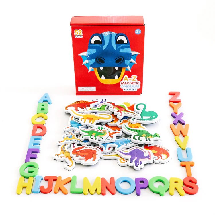 CURIOUS COLUMBUS | MAGNETIC DINOSAURS & LETTERS by CURIOUS COLUMBUS - The Playful Collective