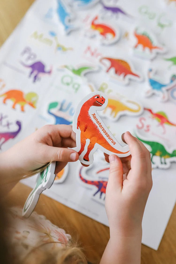 CURIOUS COLUMBUS | MAGNETIC DINOSAURS & LETTERS by CURIOUS COLUMBUS - The Playful Collective