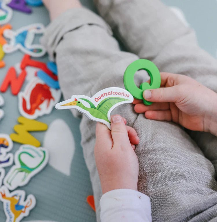 CURIOUS COLUMBUS | MAGNETIC DINOSAURS & LETTERS by CURIOUS COLUMBUS - The Playful Collective