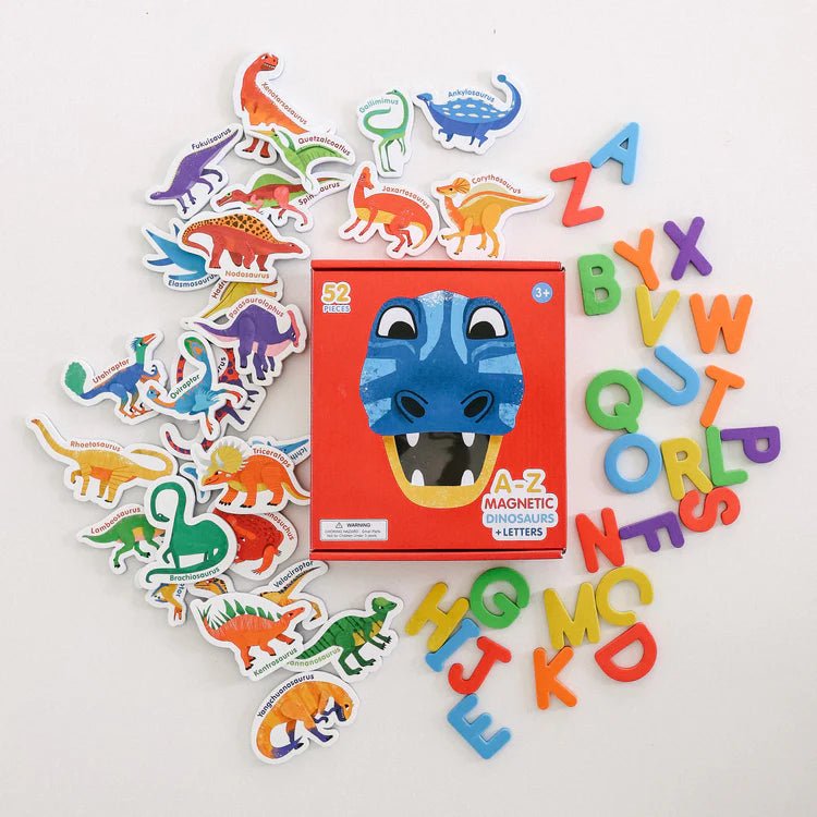 CURIOUS COLUMBUS | MAGNETIC DINOSAURS & LETTERS by CURIOUS COLUMBUS - The Playful Collective