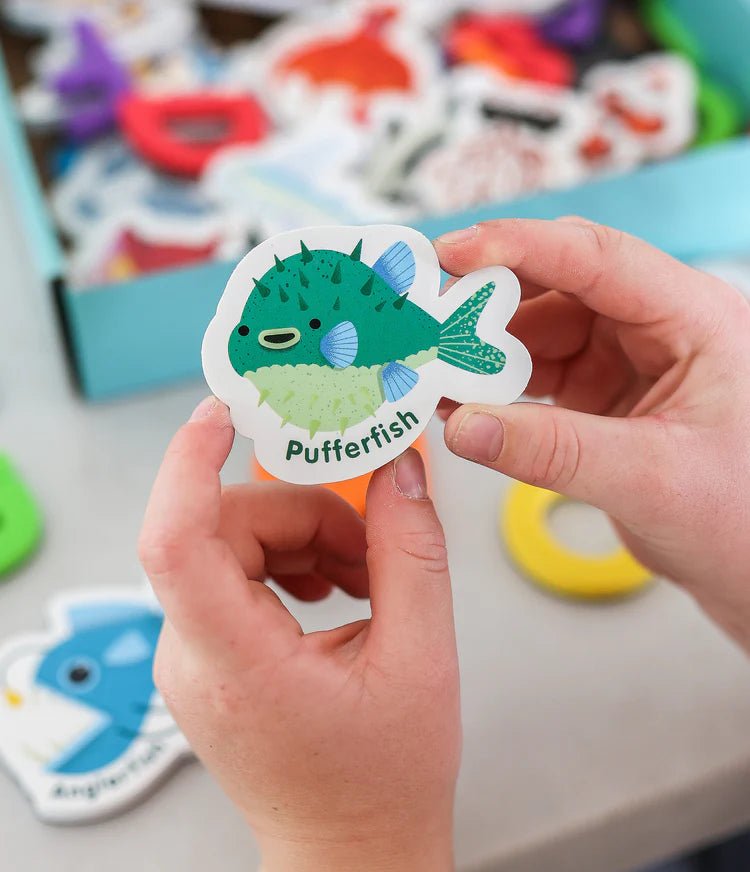 CURIOUS COLUMBUS | MAGNETIC SEA CREATURES & LETTERS by CURIOUS COLUMBUS - The Playful Collective