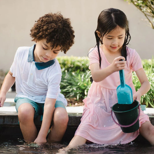 DANTOY | BLUE MARINE TOYS BOAT & SAND SET WITH COTTON NET by DANTOY - The Playful Collective