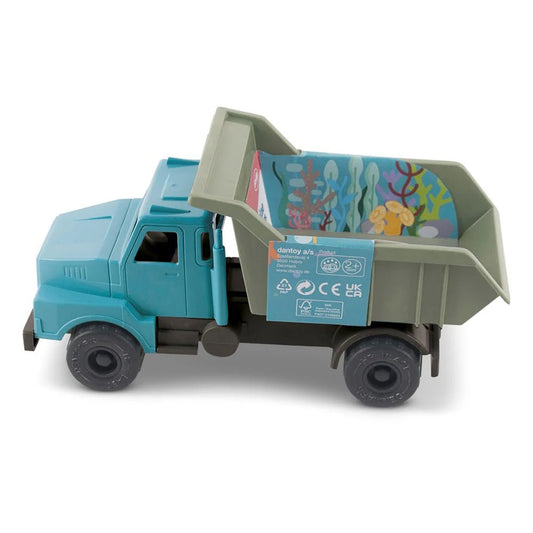 DANTOY | BLUE MARINE TOYS LITTLE DUMP TRUCK 15CM by DANTOY - The Playful Collective