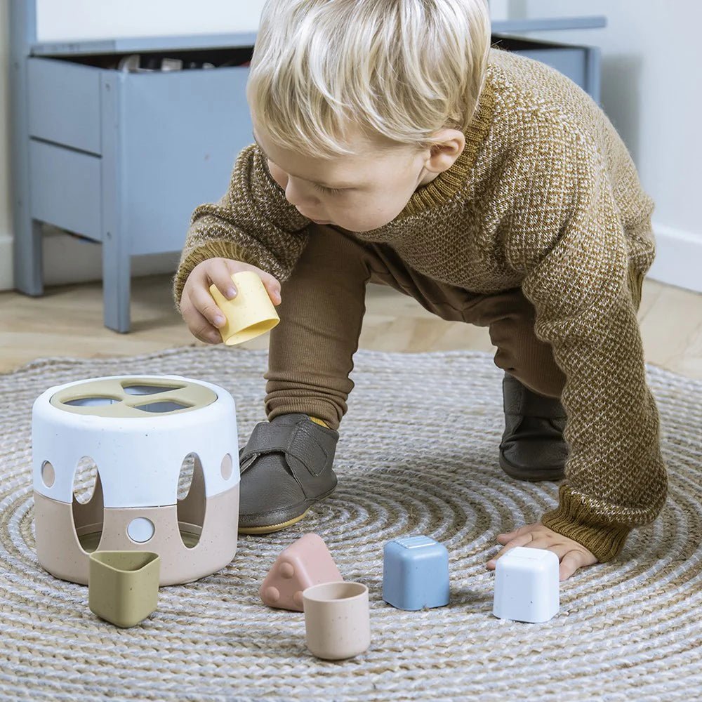 DANTOY | TINY BIOPLASTIC SHAPE SORTER by DANTOY - The Playful Collective