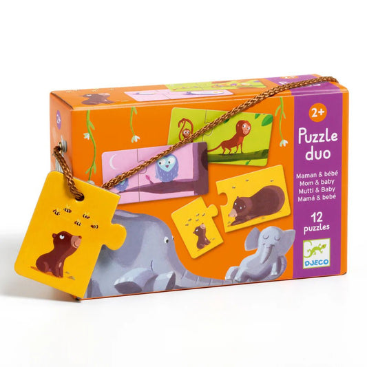 DJECO | DUO MUM & BABY PUZZLE - 24PC by DJECO - The Playful Collective