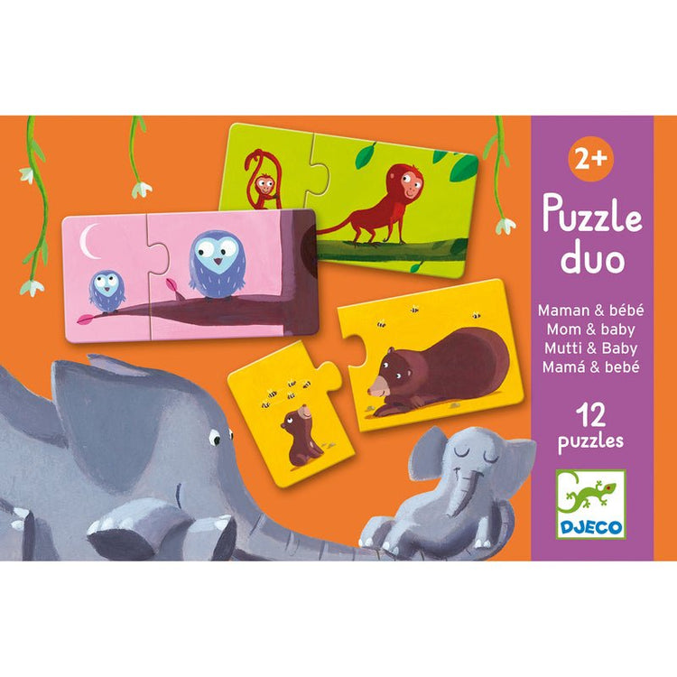 DJECO | DUO MUM & BABY PUZZLE - 24PC by DJECO - The Playful Collective