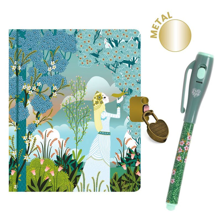 DJECO | LITTLE SECRET NOTEBOOK WITH MAGIC PEN - CHARLOTTE by DJECO - The Playful Collective