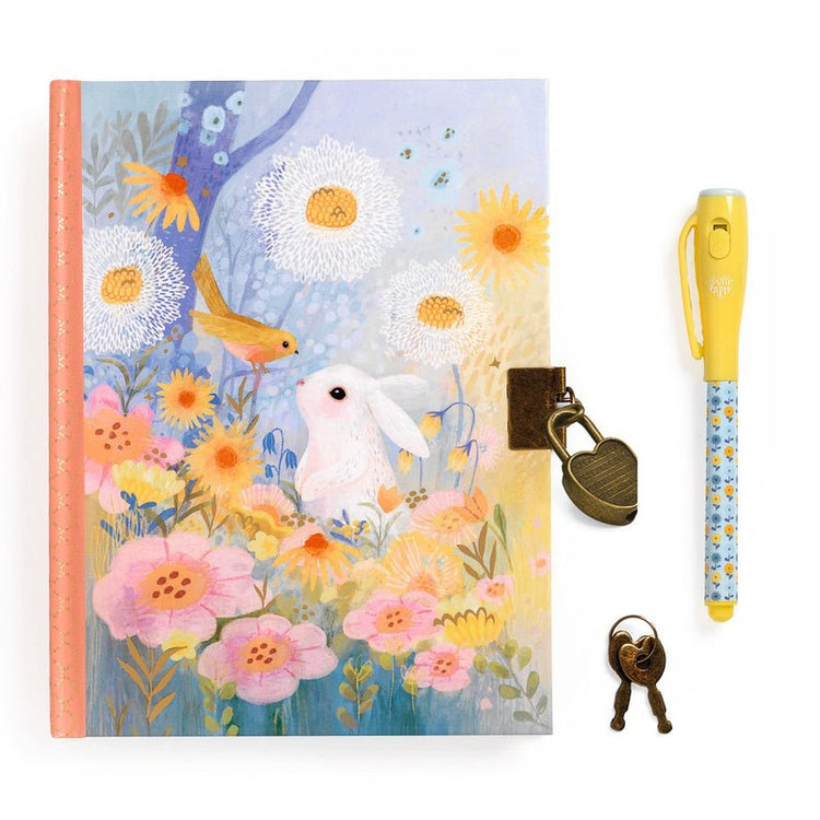 DJECO | LITTLE SECRET NOTEBOOK WITH MAGIC PEN - KENDRA BUNNY by DJECO - The Playful Collective