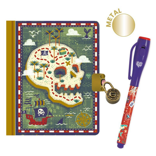 DJECO | LITTLE SECRET NOTEBOOK WITH MAGIC PEN - STEVE by DJECO - The Playful Collective